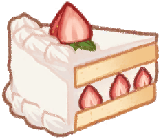 딸기 케이크 trickcal food